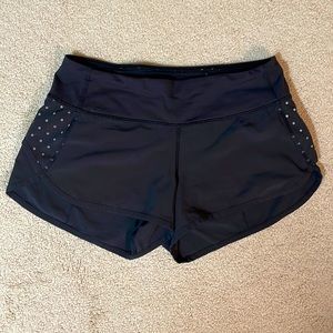 Black lululemon shorts